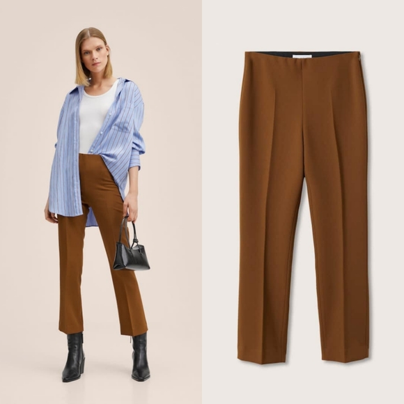 Mango Pants - 🔥Last 3🔥MANGO Flare crop pants